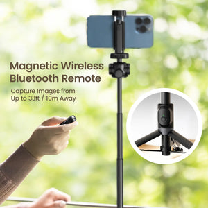 Multi-Device Tripod with cold shoe mount for Phone/Camera/Pocket3
