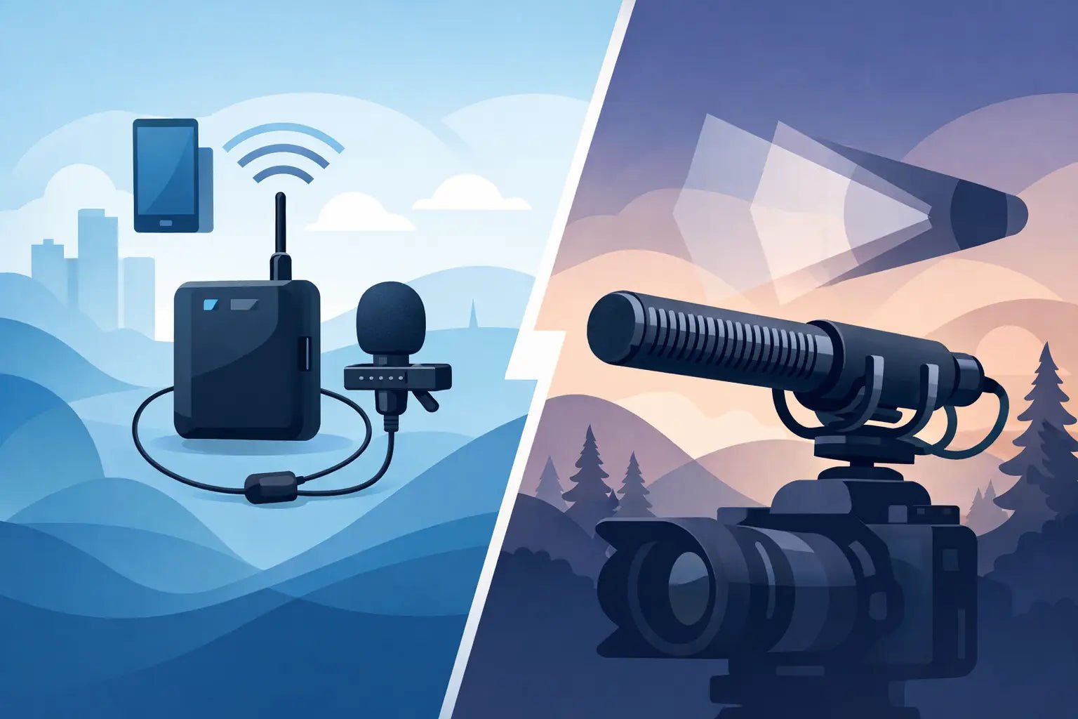 Wireless Mic Versus Shotgun Mic - Wynwood Sound