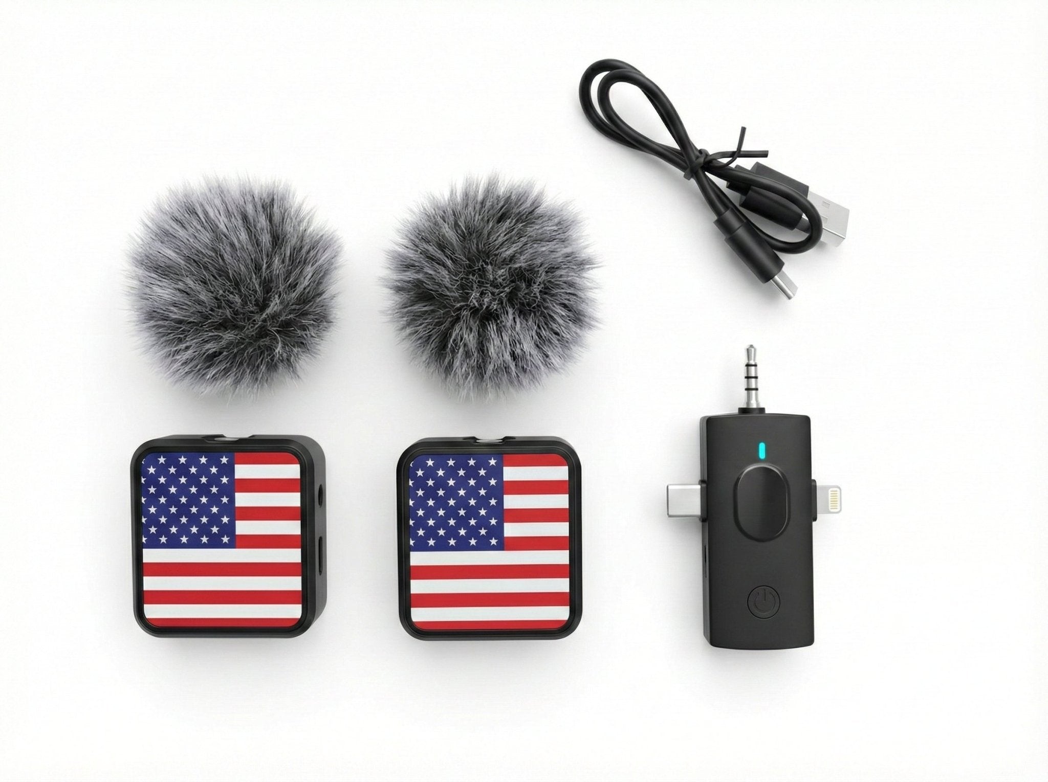 Anthem Air 3 - in - 1 compact wireless microphone for iPhone, Android & camera - Wynwood Sound