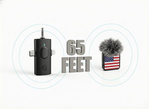 Anthem Air 3 - in - 1 compact wireless microphone for iPhone, Android & camera - Wynwood Sound