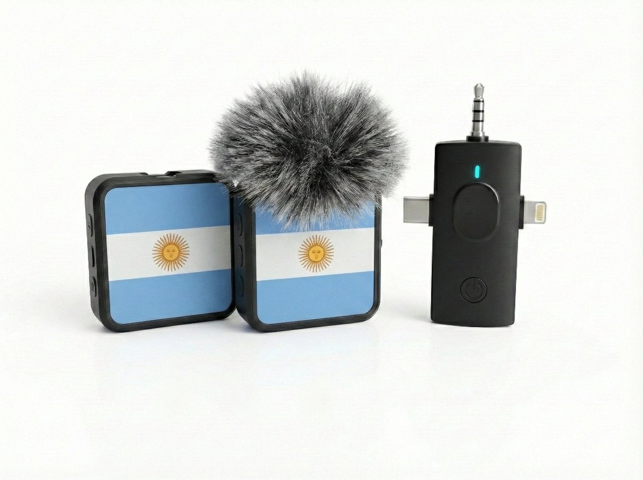 Anthem Air 3 - in - 1 compact wireless microphone for iPhone, Android & camera - Wynwood Sound