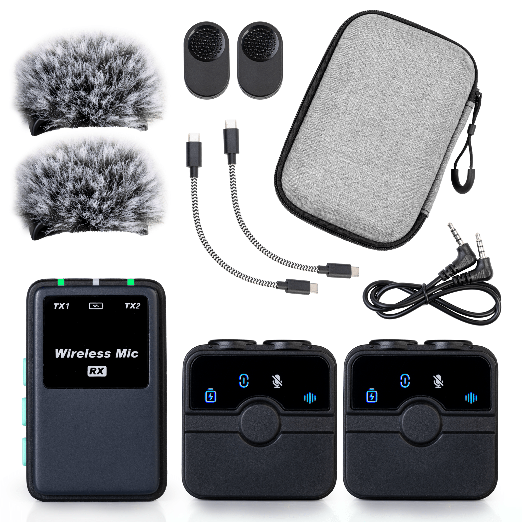 CreatorMic voice - enhancing mini wireless microphone system - Wynwood Sound