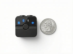 CreatorMic is ultra-compact, just barely bigger than a quarter